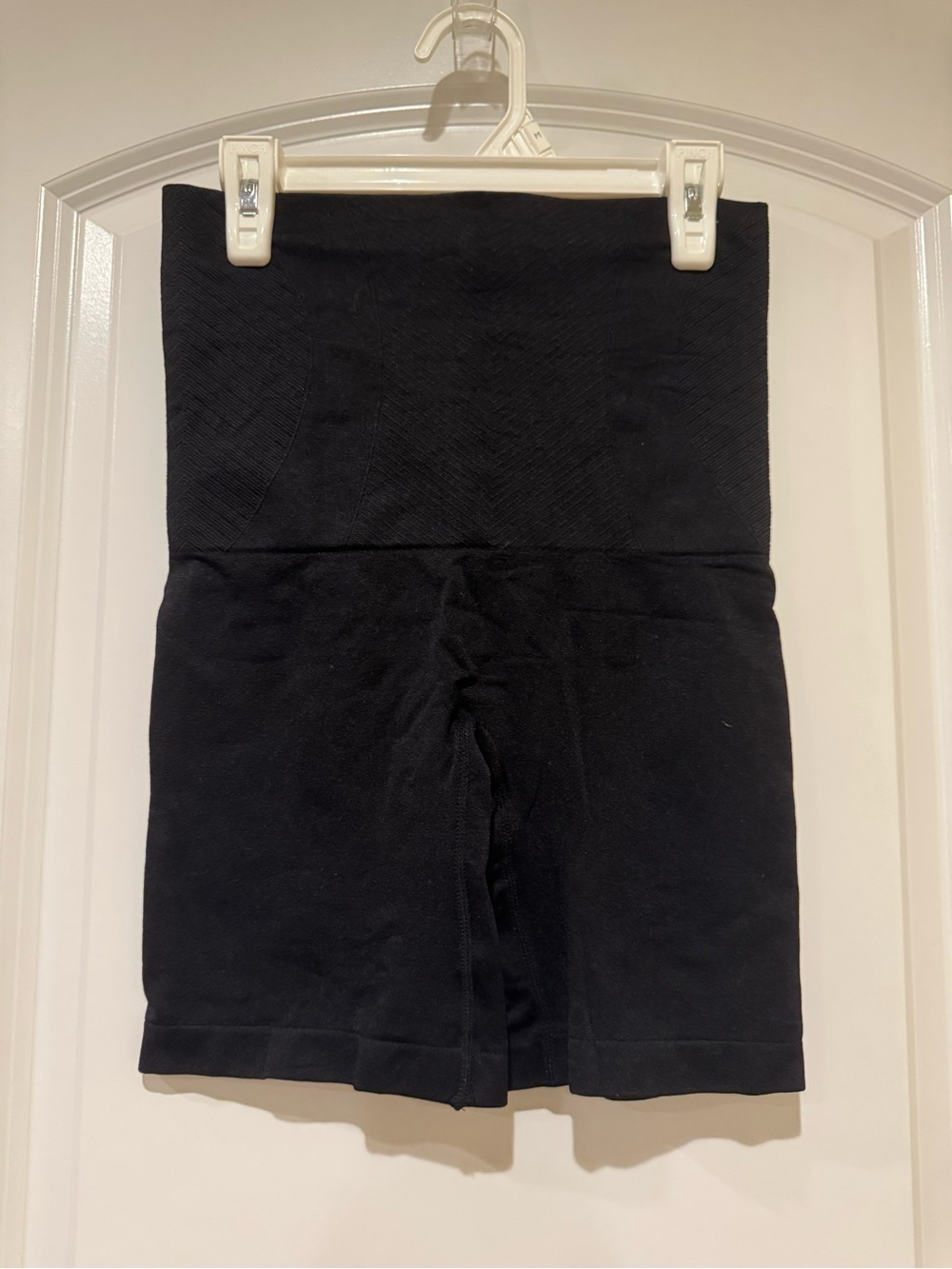 Nautica Black High-Waist Shaping Shorts